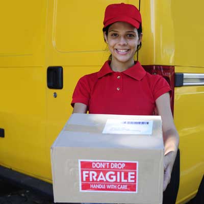 Teen delivery driver