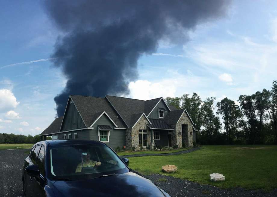 Arkema Plant fire in Crosby, Texas